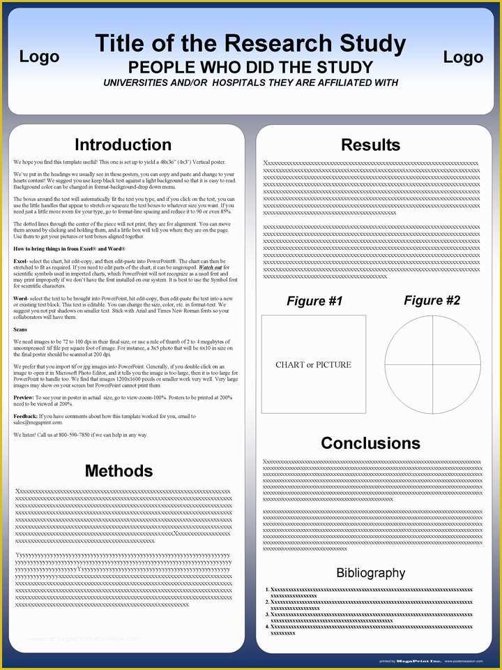 Academic Poster Template Free Of Poster Presentation Template Powerpoint Free Download