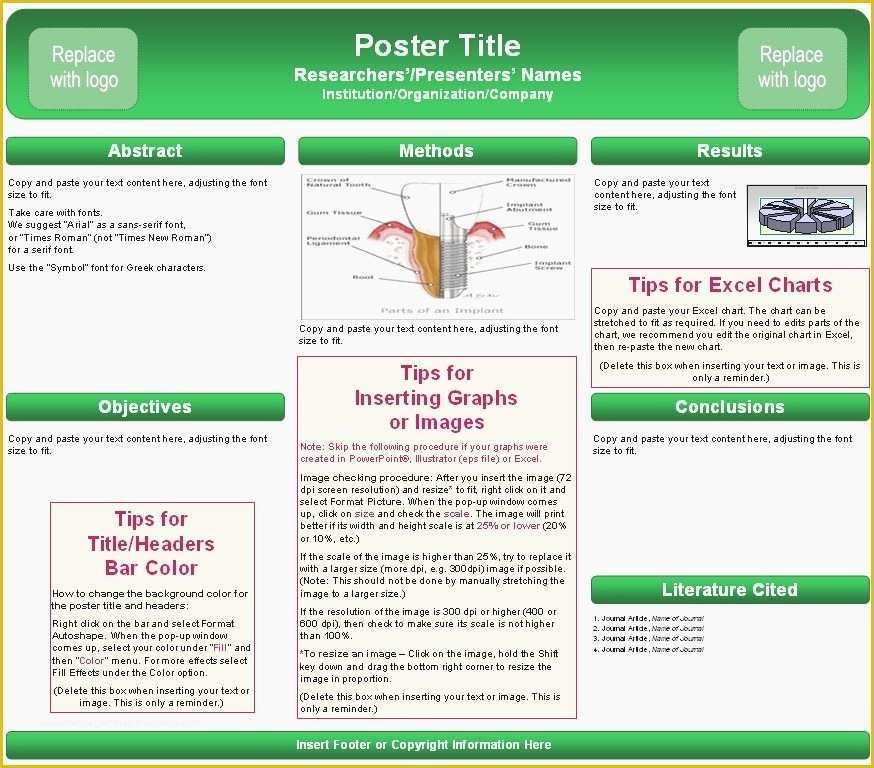 Academic Poster Template Free Of Scientific Poster Presentation Template Free Download