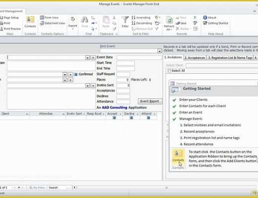 Access 2007 Database Templates Free Download Of Access Database Templates