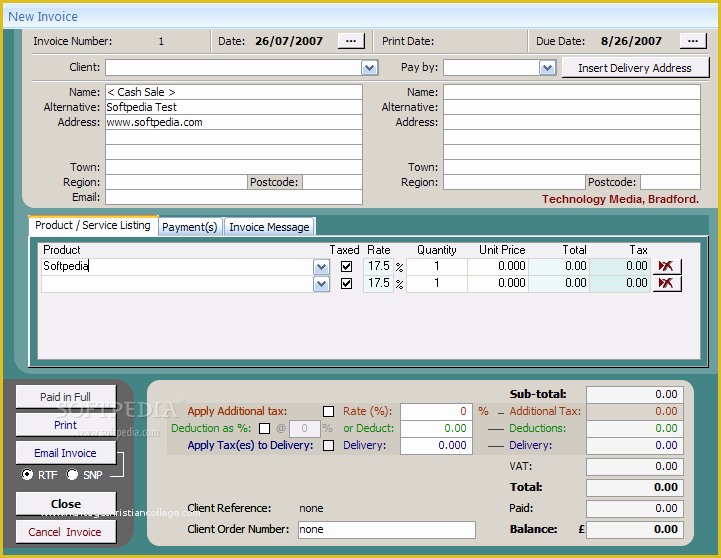 Access 2007 Database Templates Free Download Of Access Invoice Template