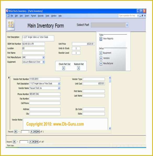 Access Inventory Database Template Free Of Access Inventory Templates – 16 Free Sample Example