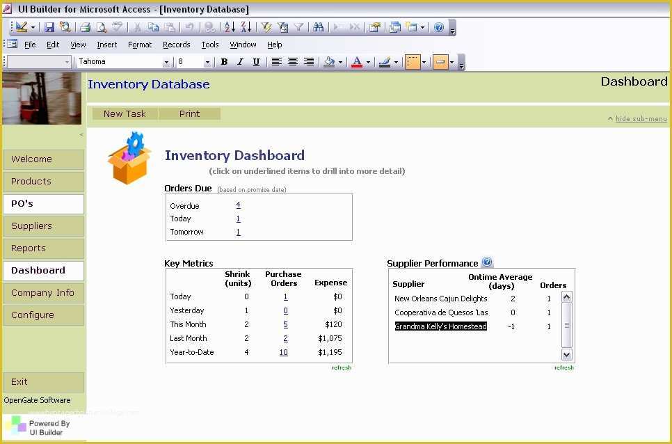 Access Inventory Database Template Free Of Microsoft Access Templates Powerful Ms Access Templates