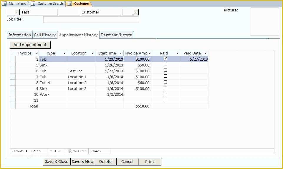 Access Payroll Database Template Free Download Of Ms Access Customer Database Template Access Training