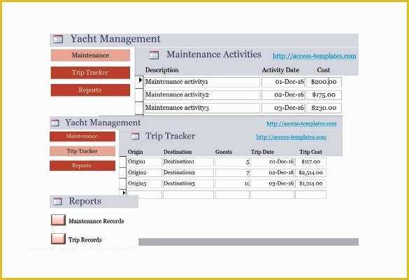 Access Templates Free Of 18 Free Access Database Template