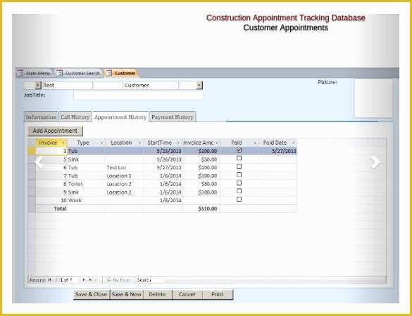 Access Templates Free Of 18 Free Access Database Template