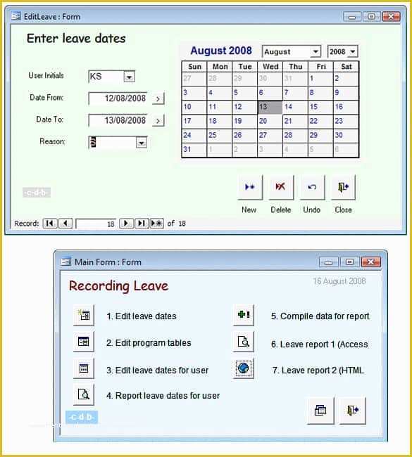 Access Templates Free Of 29 Microsoft Access Templates