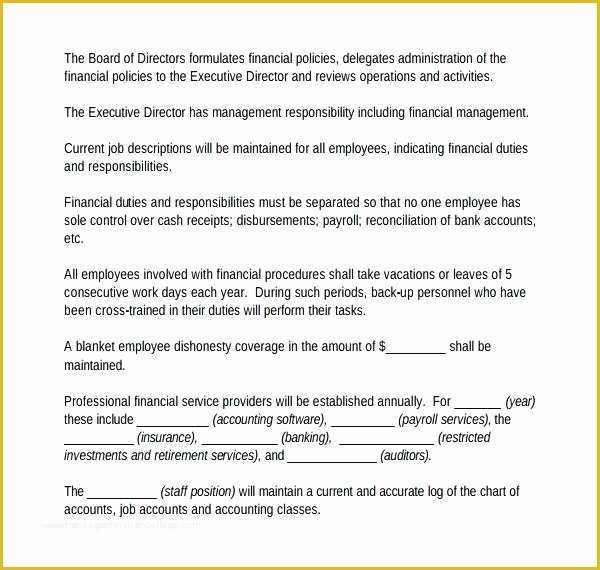 Accounting Manual Template Free Download Of Policies and Procedure Manual Template Policy Procedures