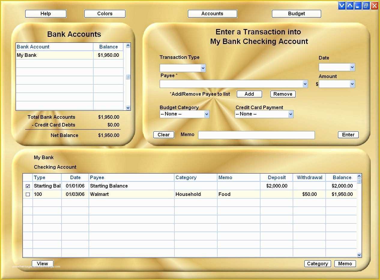 Accounting software Templates Free Of Accounting Excel Program Bookkeeping Spreadsheet Template