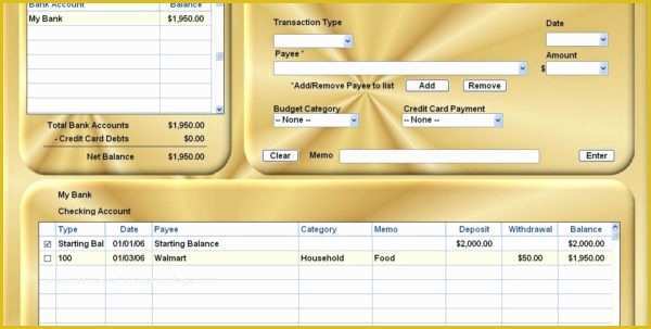 Accounting software Templates Free Of Accounting Excel Program Bookkeeping Spreadsheet Templates