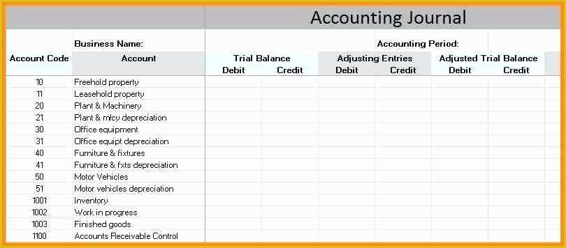Accounting software Templates Free Of Accounting Template Excel – Marqueehireub