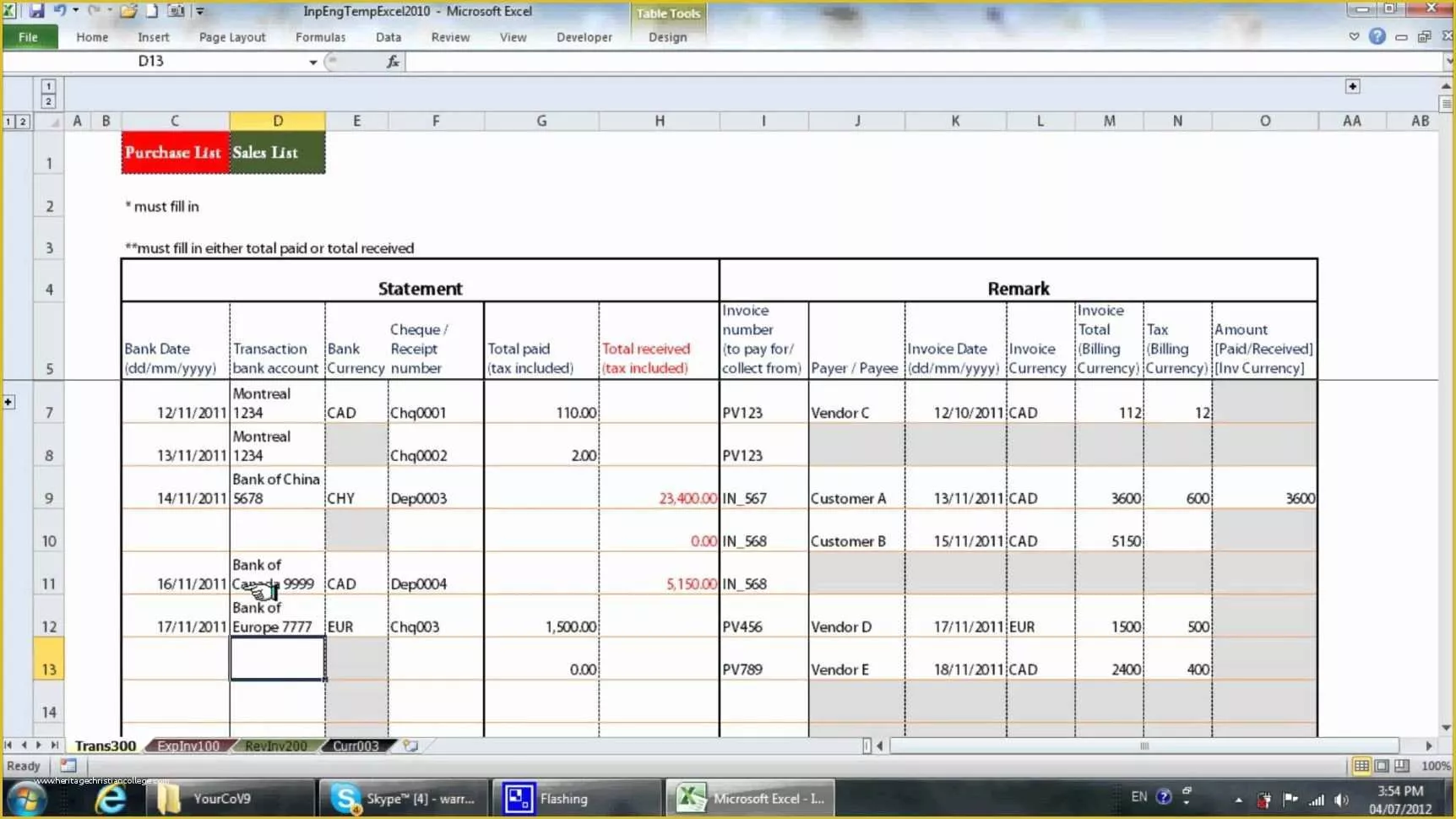 Accounting software Templates Free Of Bookkeeping Templates for Small Business Bookkeeping