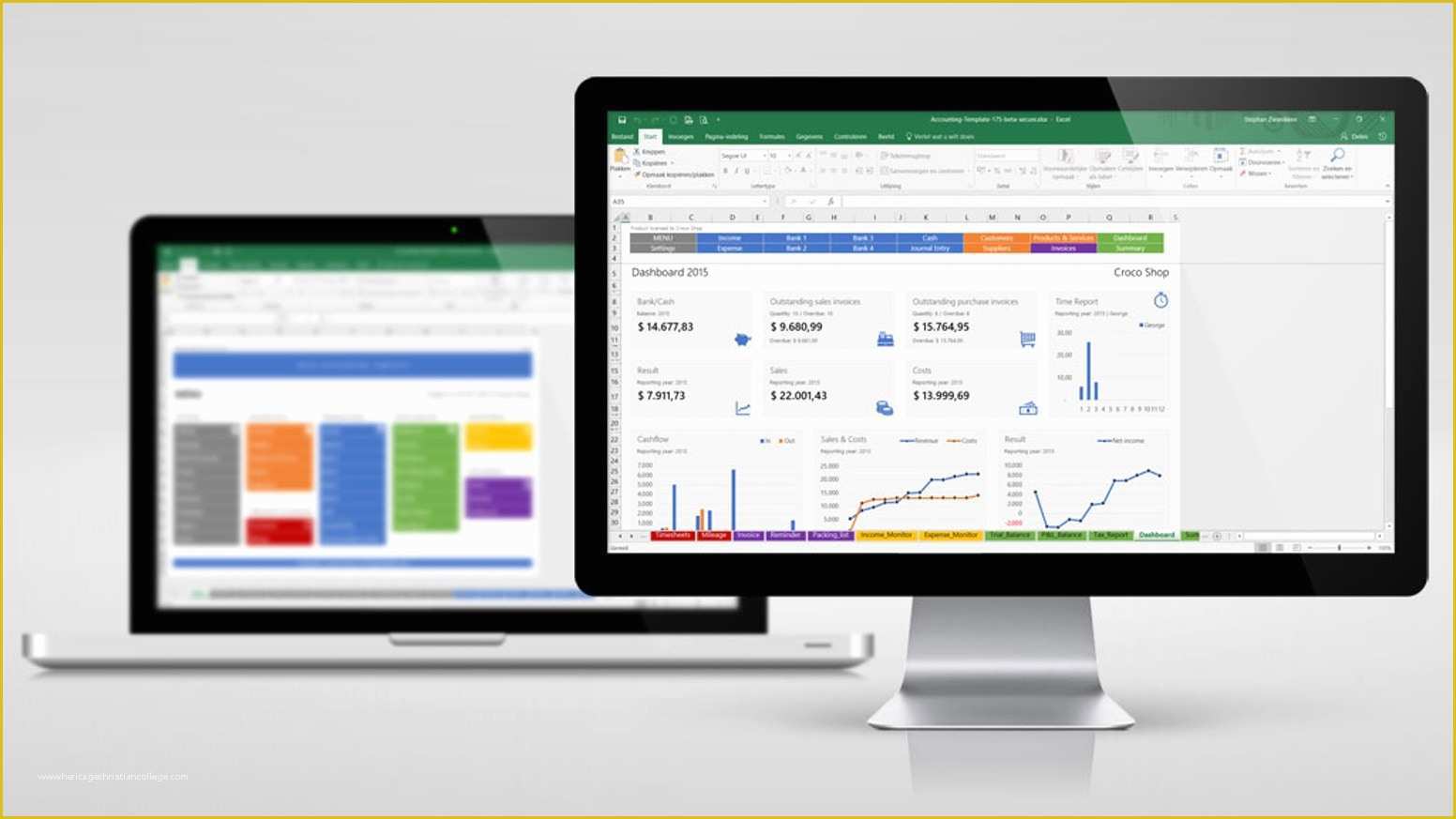 Accounting software Templates Free Of Excel Accounting Template by Stephan Zwanikken — Kickstarter