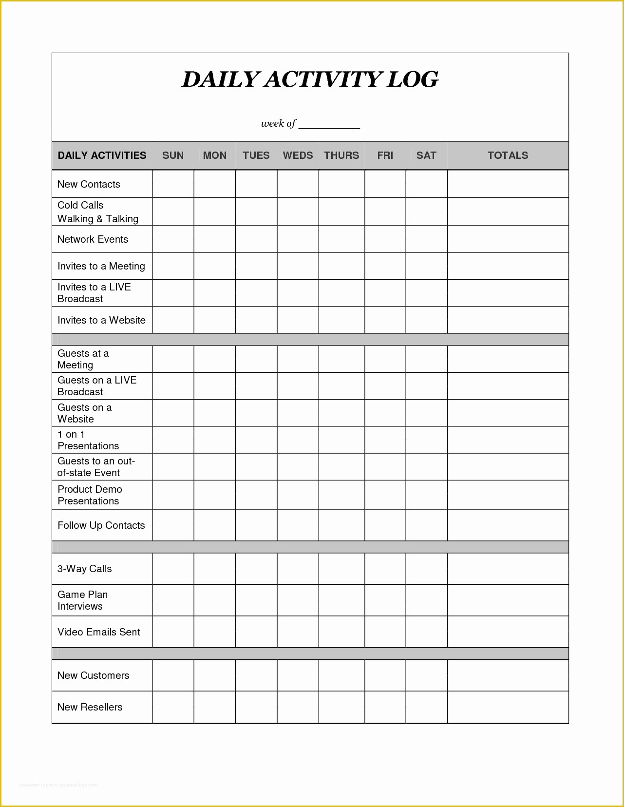 Activity Log Template Excel Free Download Of 8 Daily Activity Log