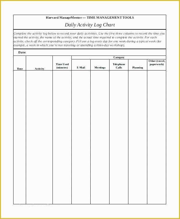 Activity Log Template Excel Free Download Of Monthly Activity Log Template Free Daily Expense Tracker