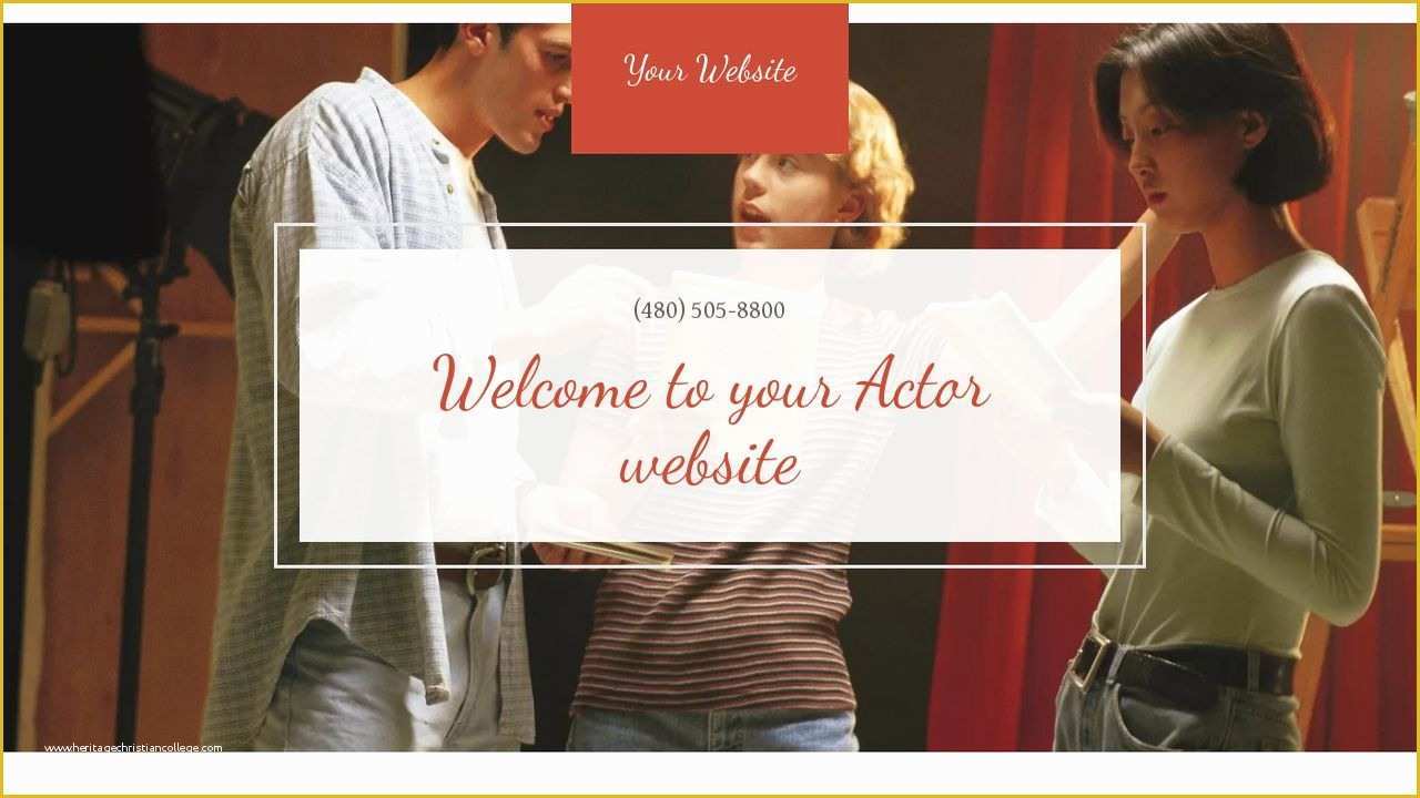 Actor Website Templates Free Of Actor Website Templates