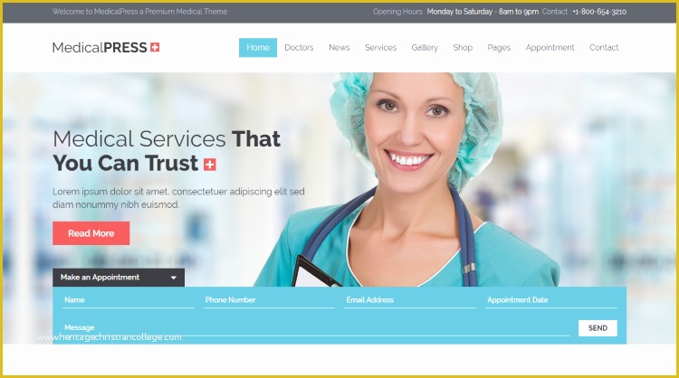 Acupuncture Website Template Free Of 15 Best Medical Wordpress themes for Doctors & Dentists