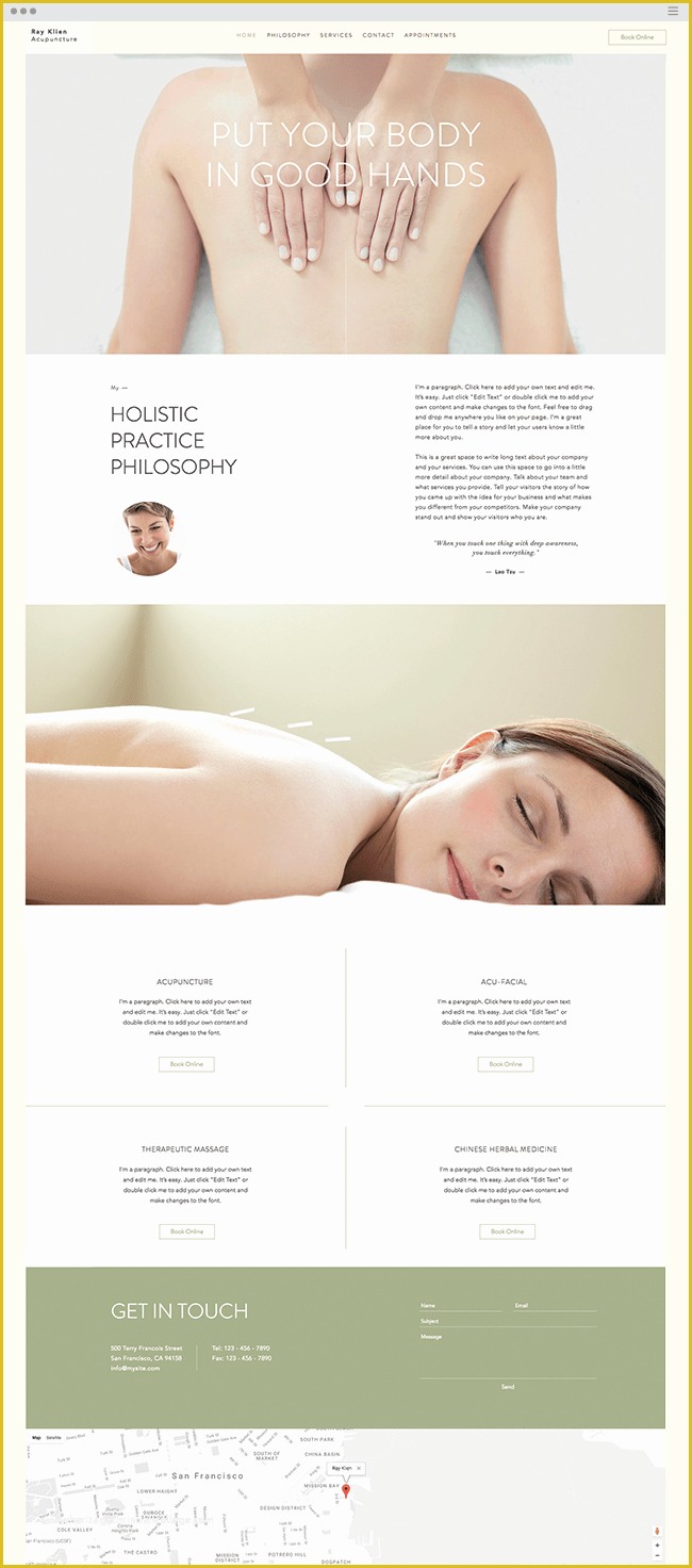 Acupuncture Website Template Free Of 17 New Website Templates You Have to See