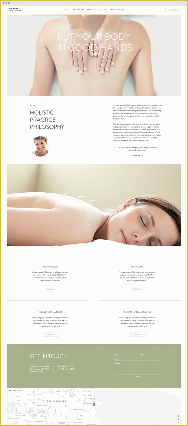 Acupuncture Website Template Free Of 17 New Website Templates You Have to See
