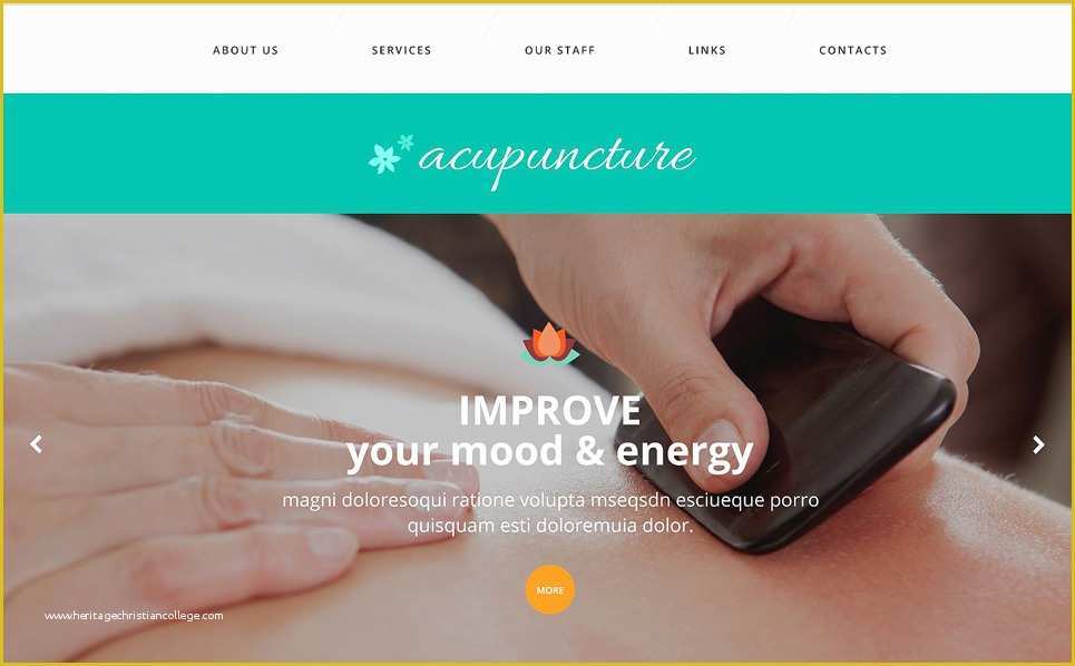 Acupuncture Website Template Free Of Acupuncture Clinic Website Template