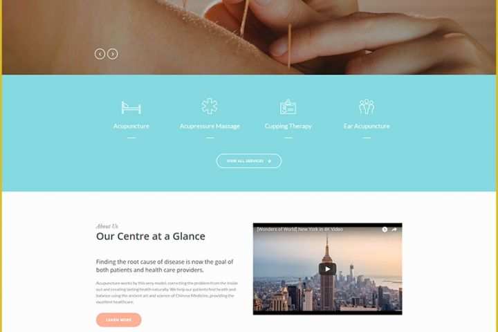 Acupuncture Website Template Free Of Acupuncture Medical Center Moto Cms 3 Template