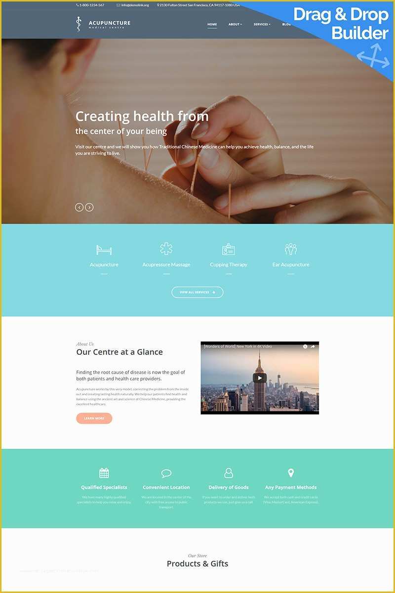 Acupuncture Website Template Free Of Acupuncture Medical Center Moto Cms 3 Template