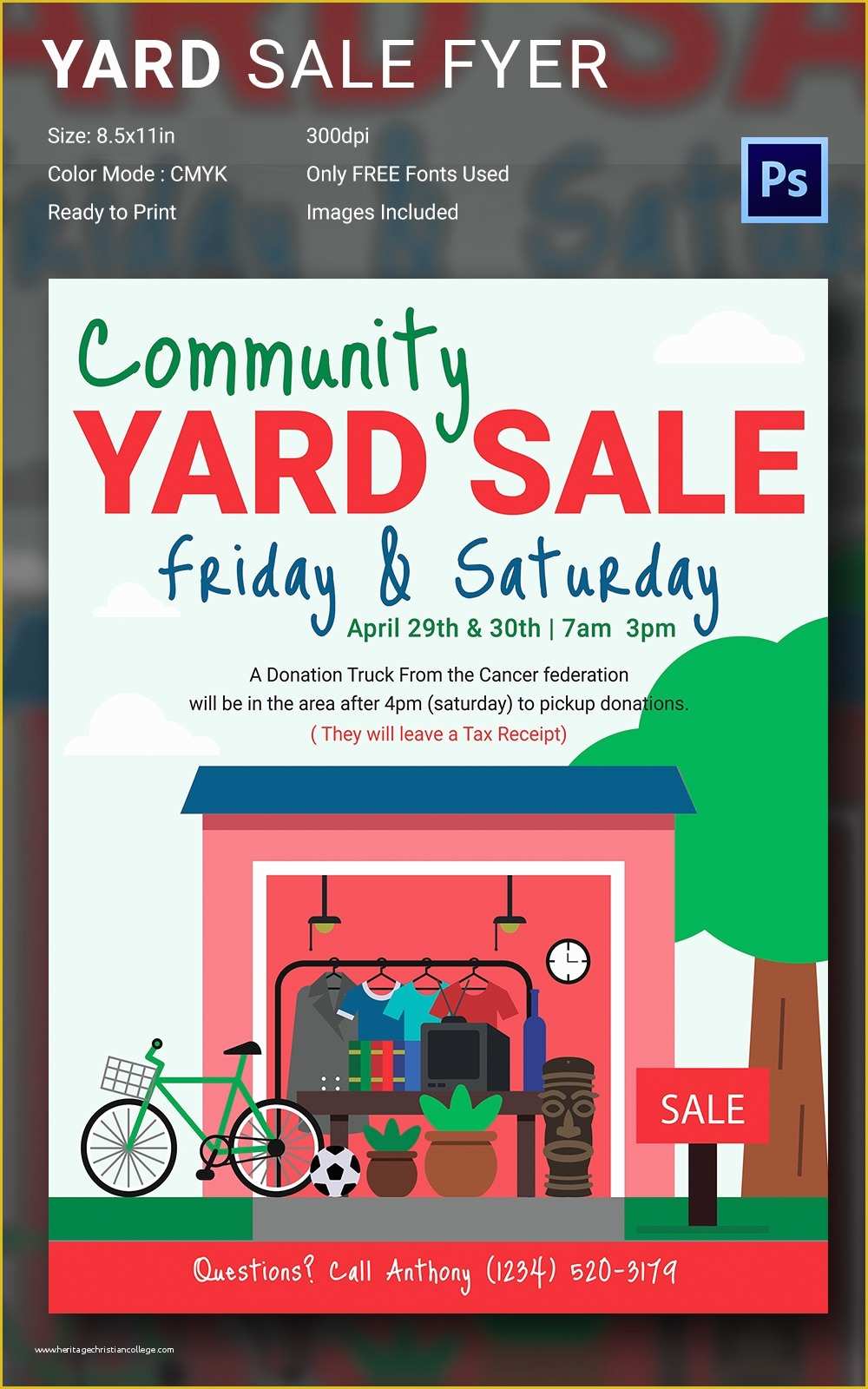 Ad Templates Free Of 14 Best Yard Sale Flyer Templates & Psd Designs