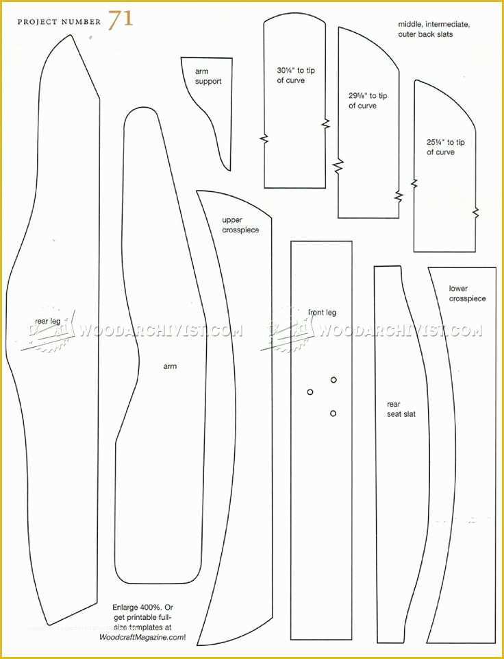 Adirondack Chair Template Free Of 1900 Classic Adirondack Chair Plans Outdoor Furniture
