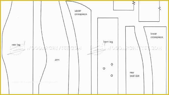 Adirondack Chair Template Free Of Plans for Adirondak Chair – Tfastl