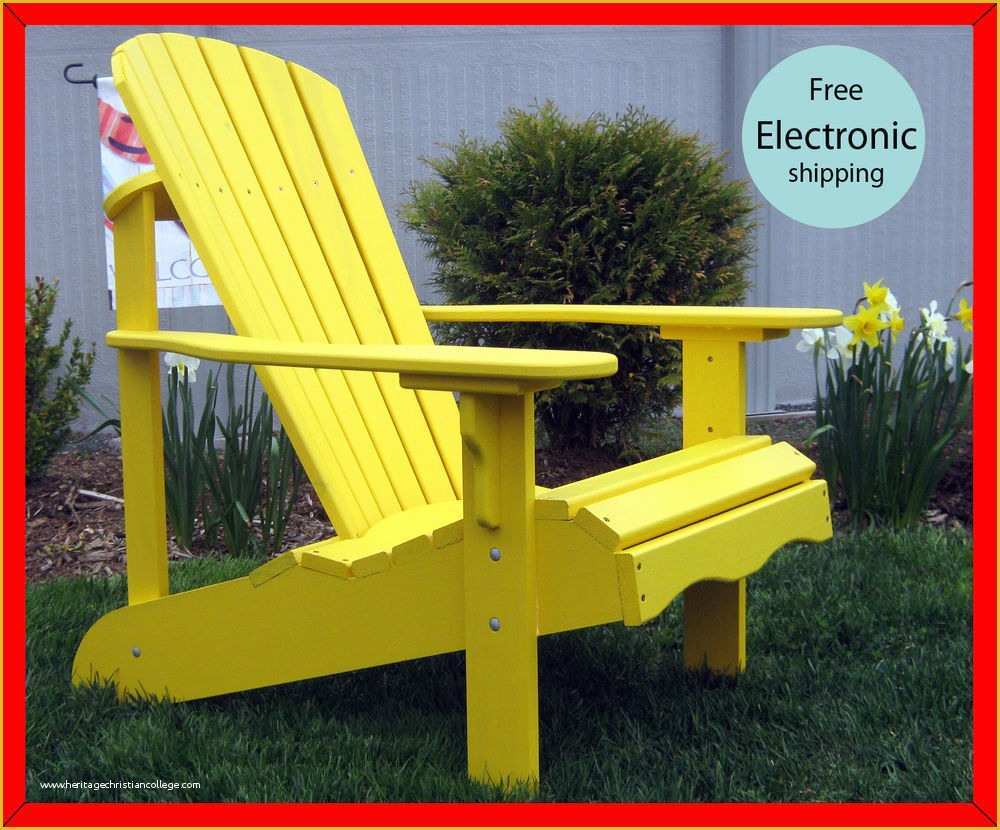 Adirondack Chair Template Free Of "old forge" Outdoor Adirondack Chair Plans Patterns