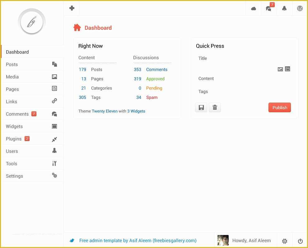 Admin Dashboard Template Free Download Of 45 Free Psd Admin Panels for Business and Fresh Design