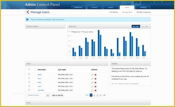 Admin Panel Template Free Download Of Admin Control Panel Template PHP Free Download Randomzavod