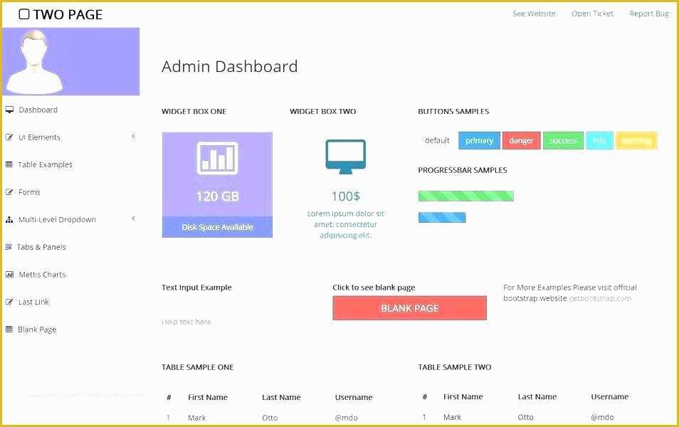 Admin Panel Template Free Download Of Easy Admin Panel Flat Bootstrap Responsive Web Template