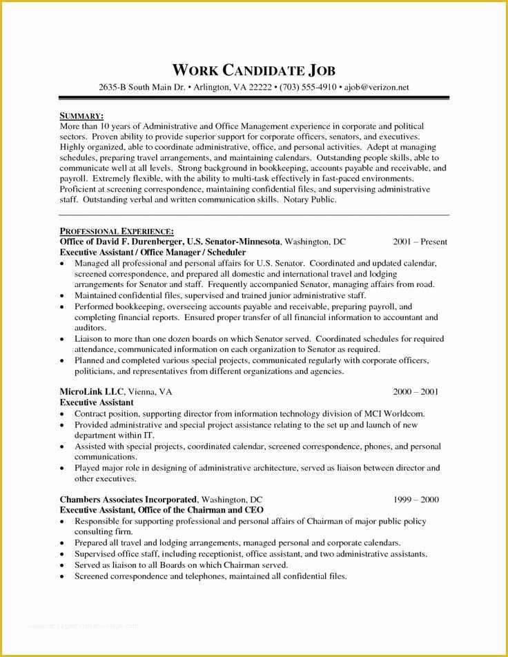 Administrative Resume Templates Free Of Best 25 Administrative assistant Resume Ideas On