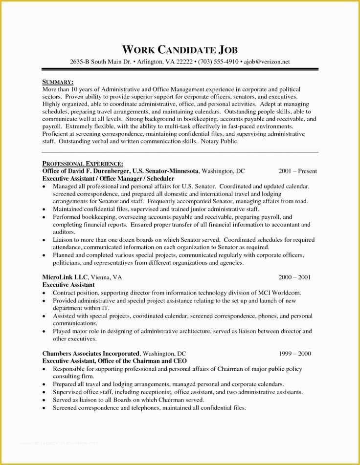 Administrative Resume Templates Free Of Best 25 Administrative assistant Resume Ideas On