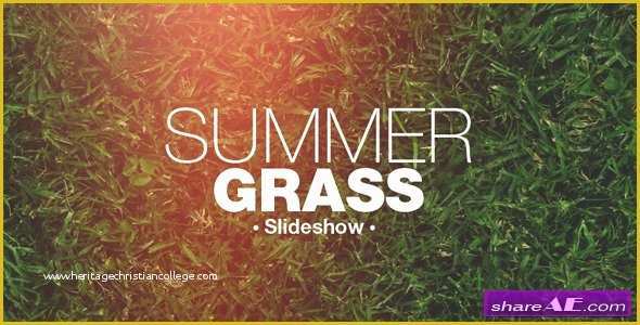Adobe after Effects Photo Slideshow Template Free Download Of Grass Slideshow after Effects Project Videohive Free