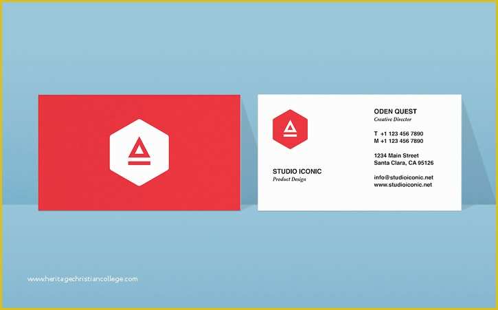 Adobe Business Card Template Free Of Business Card Design In Indesign