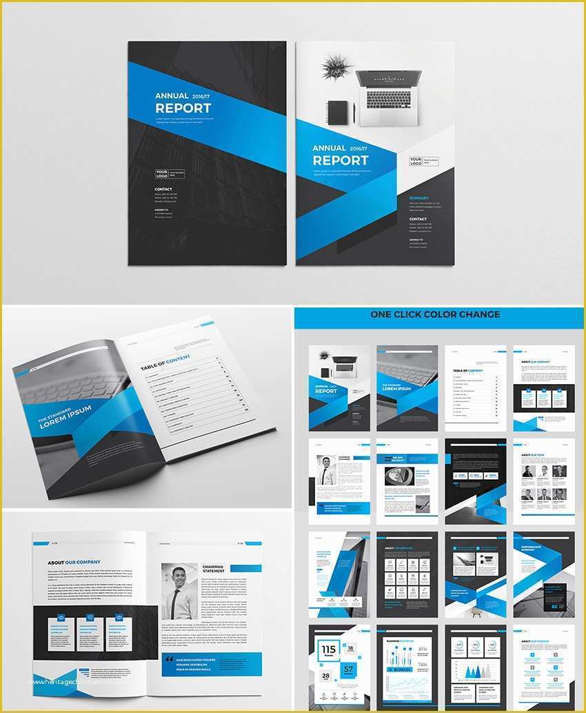 Adobe Indesign Templates Free Of 15 Annual Report Templates with Awesome Indesign Layouts