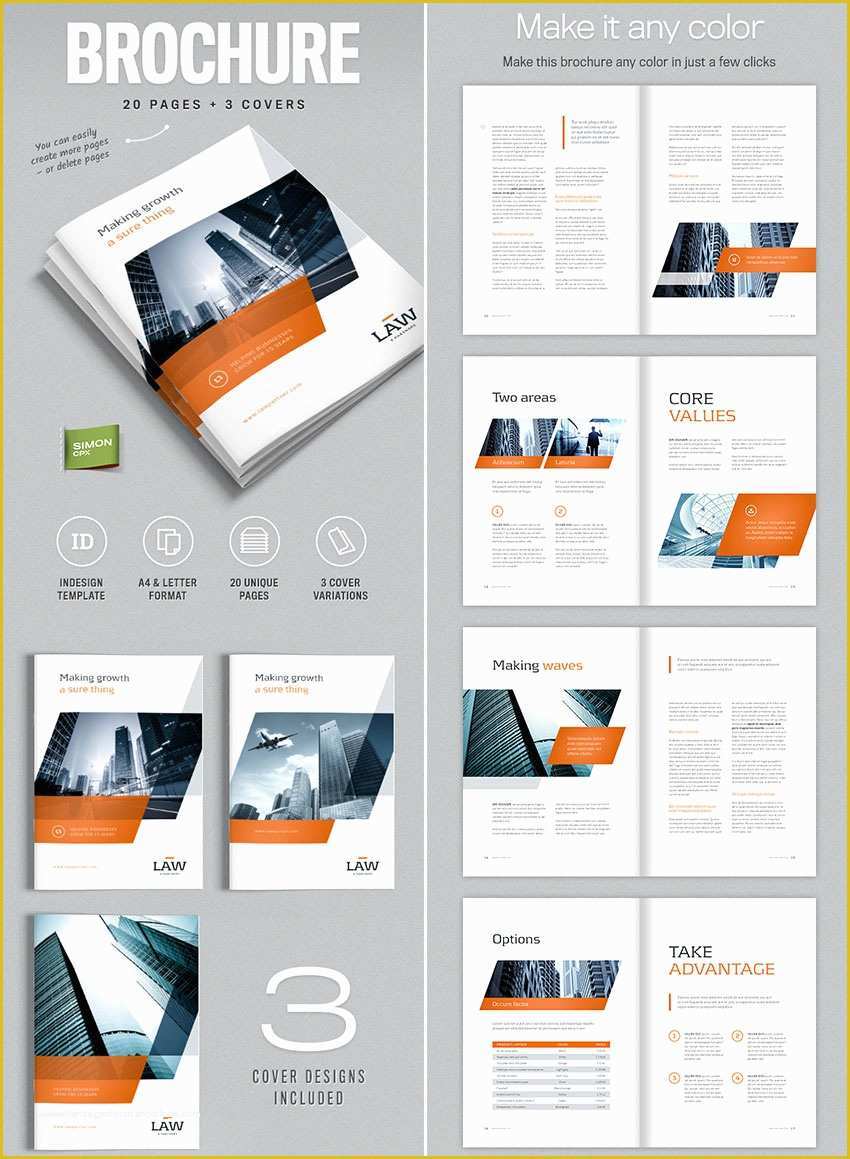 Adobe Indesign Templates Free Of 20 Best Indesign Brochure Templates for Creative
