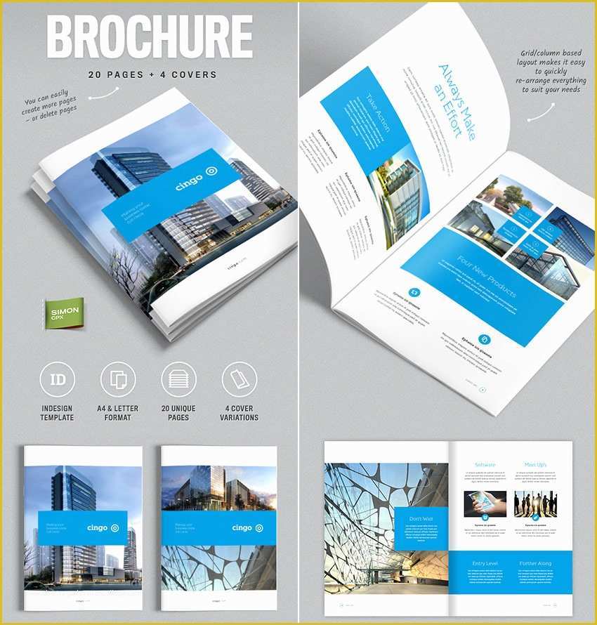 Adobe Indesign Templates Free Of 20 Best Indesign Brochure Templates for Creative