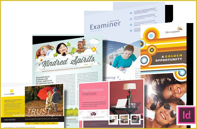 Adobe Indesign Templates Free Of 2500 Best Indesign Templates