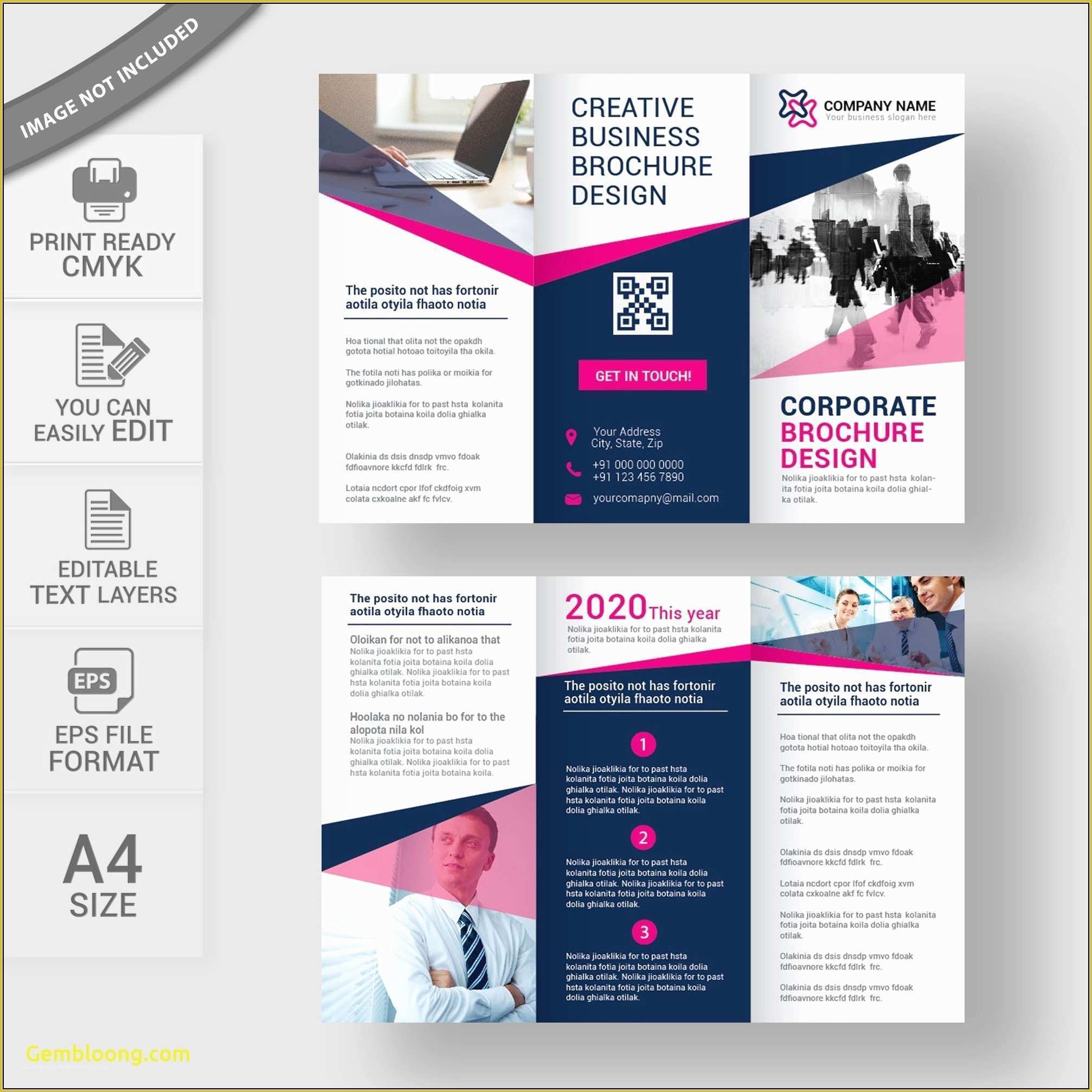 Adobe Indesign Templates Free Of Adobe Indesign Brochure Templates Free Template Resume