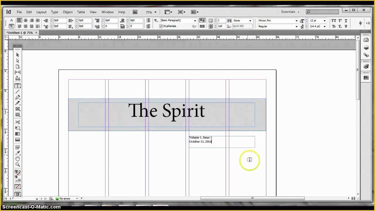 Adobe Indesign Templates Free Of Basic Adobe Indesign Newspaper Template