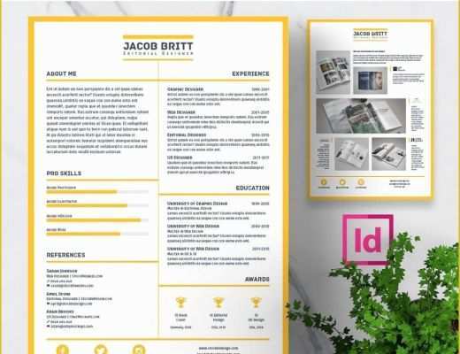 Adobe Indesign Templates Free Of Free Adobe Indesign Resume Template Tag astonishing Free