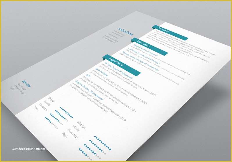 Adobe Indesign Templates Free Of Resume Template Category Page 1 Efoza