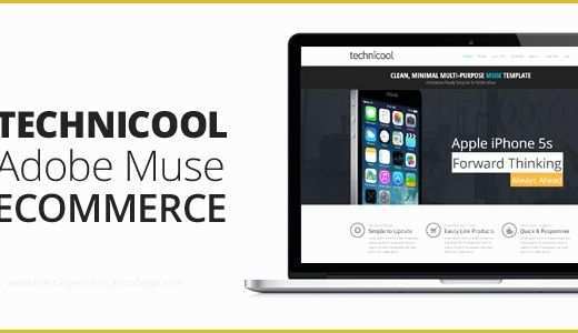 Adobe Muse Ecommerce Templates Free Of 50 High Class Premium and Free Adobe Muse Templates