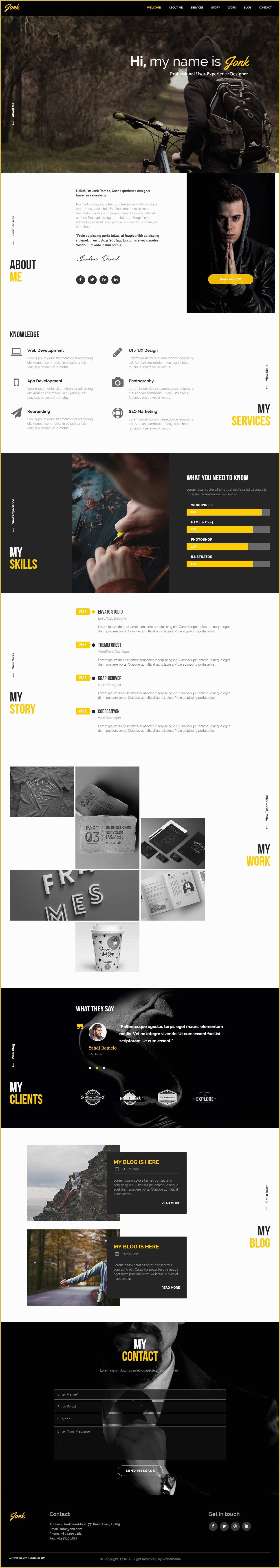 Adobe Muse Portfolio Templates Free Of 25 Best Adobe Muse Portfolio Templates 2017 2018