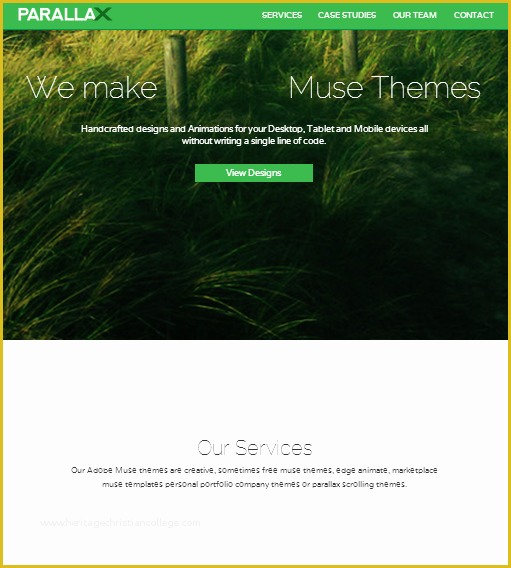 Adobe Muse Responsive Templates Free Of 100 Best Responsive Adobe Muse Templates