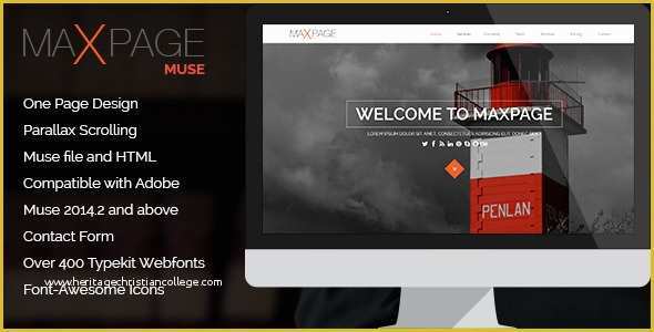 Adobe Muse Responsive Templates Free Of 75 Responsive Creative Adobe Muse Templates 2016