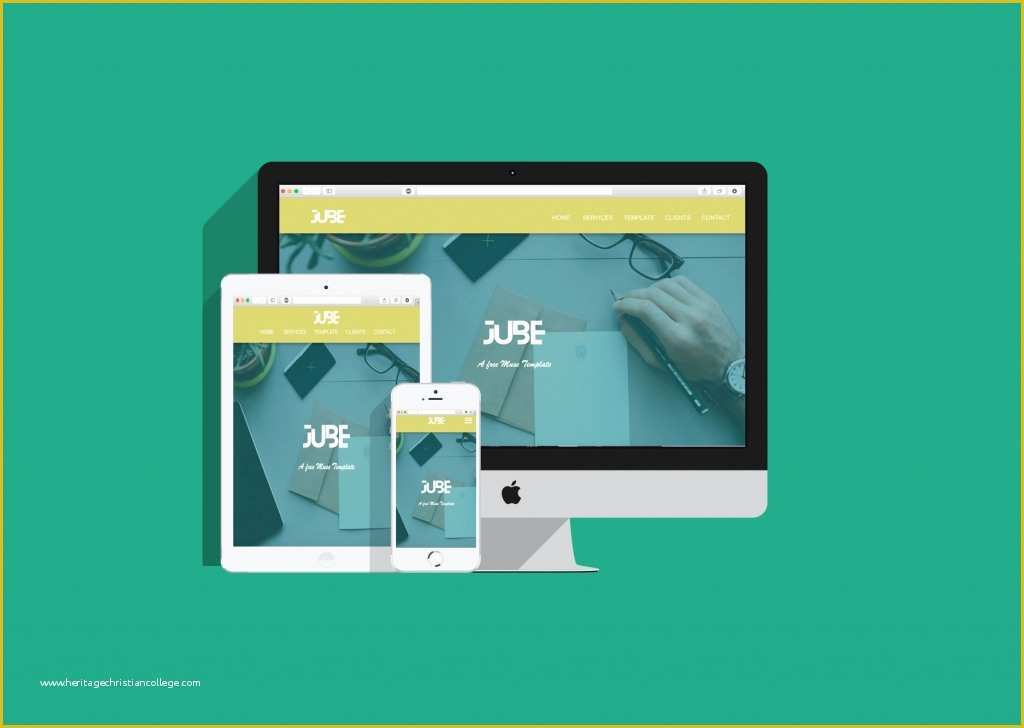 Adobe Muse Responsive Templates Free Of Jube Adobe Muse Responsive Free Template Responsive