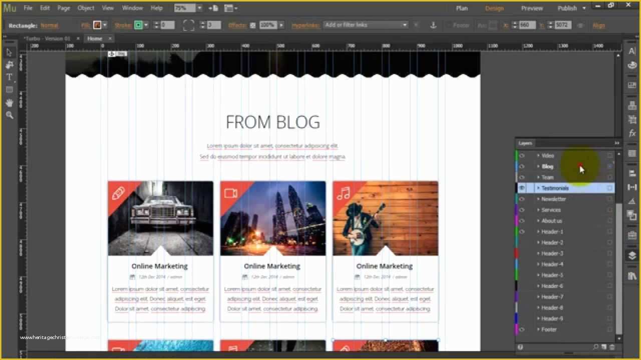 Adobe Muse Templates Free Of Adobe Muse Template "turbo Business"
